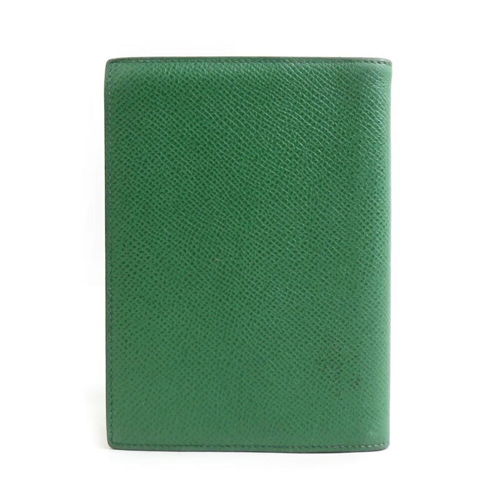 Hermes Hermès Leather Notebook Cover, Green, Unisex, e61364a - Picture 2 of 5